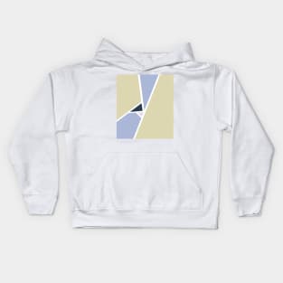 Minimalism in pastel colors Kids Hoodie